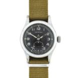 Vertex: A World War II Military Wristwatch, signed Vertex, Known by Collectors as One of "The