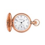 Elgin: A Lady's 10 Carat Gold Fob Watch, signed Elgin, 1901, movement signed and numbered 9456915,
