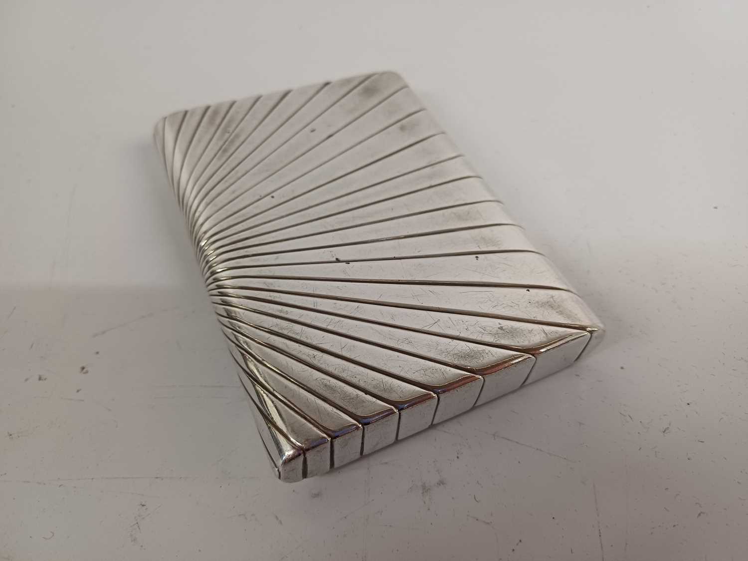 An Estonian Silver, Gold and 'Gem'-Set Cigarette-Case, by Johannes Messner, Tallinn, First Half 20t - Image 4 of 6