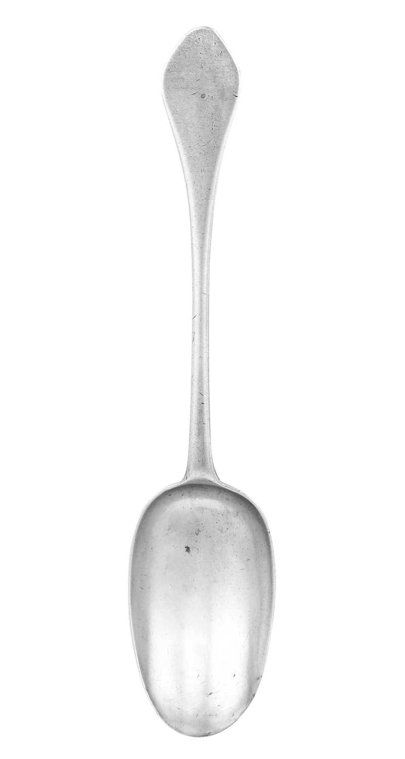 A Queen Anne Silver Dog-Nose Spoon, Maker's Mark ?a, London, Circa 1705 - Bild 2 aus 6