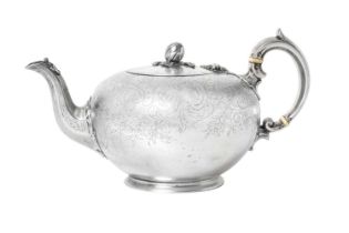 A Victorian Silver Teapot, by Edward, Edward, John and William Barnard, London, 1841