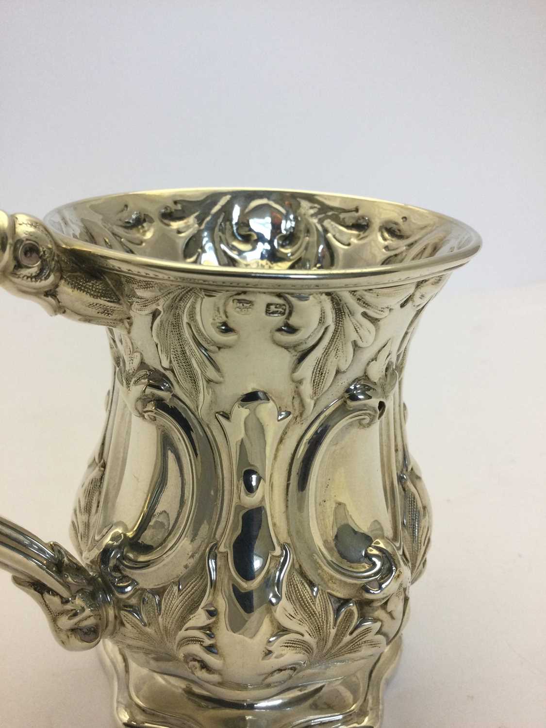 A Victorian Silver Christening-Mug, by Henry Wilkinson and Co., Sheffield, 1853 - Image 5 of 8