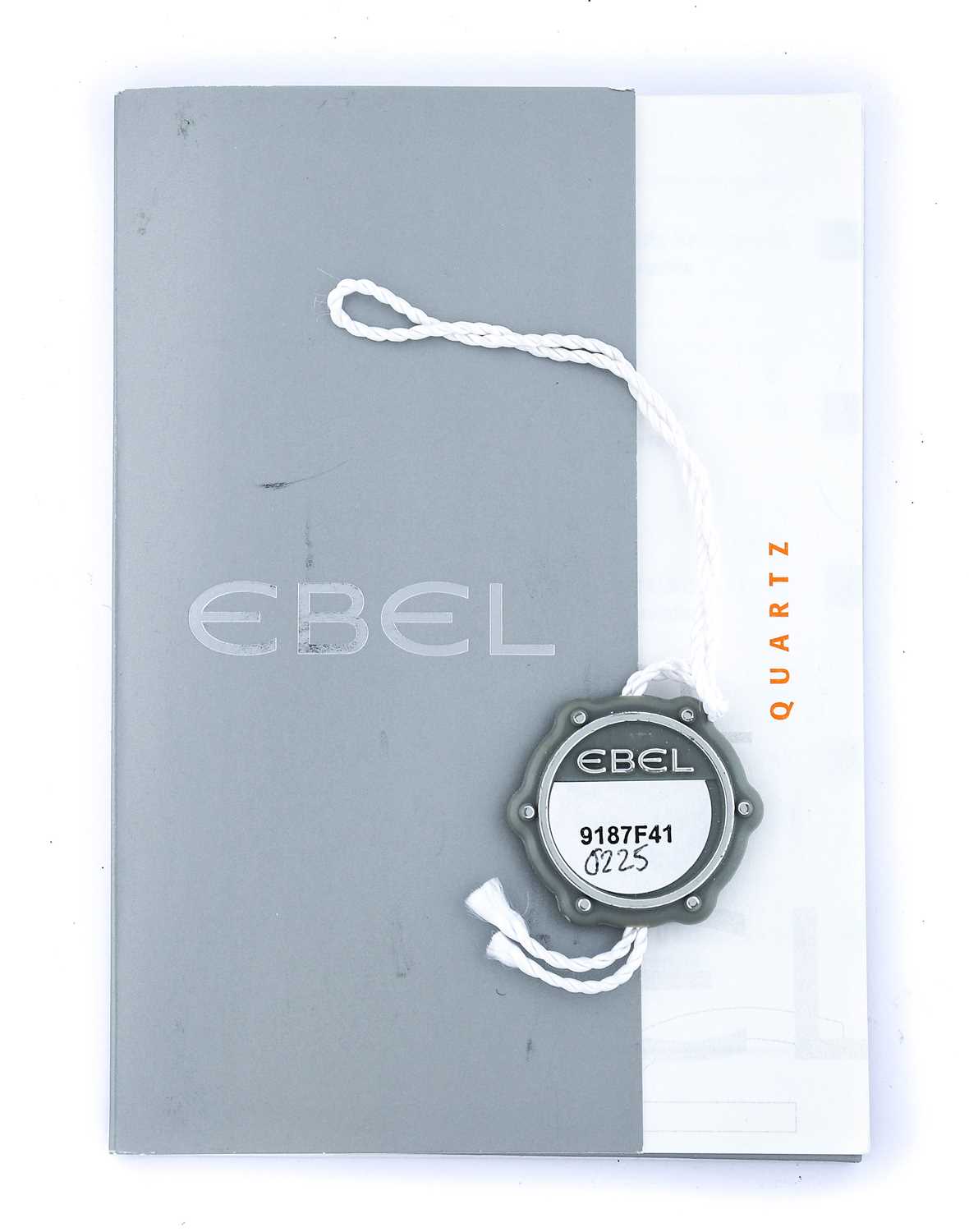 Ebel: A Stainless Steel Calendar Centre Seconds Wristwatch, signed Ebel, model: Classic Wave, ref: - Image 4 of 12