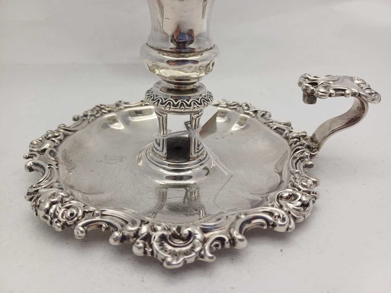 A George IV Silver Chamber-Candlestick, by S. C. Younge and Co., Sheffield, 1826 - Image 3 of 8