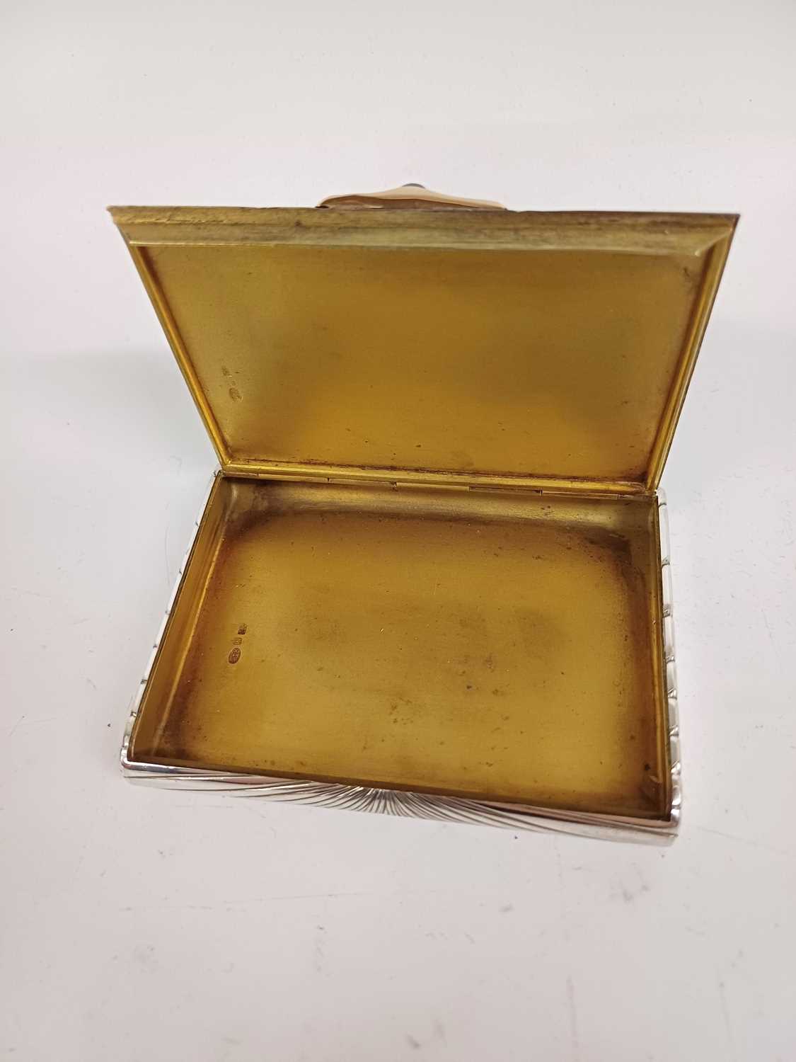 An Estonian Silver, Gold and 'Gem'-Set Cigarette-Case, by Johannes Messner, Tallinn, First Half 20t - Image 5 of 6