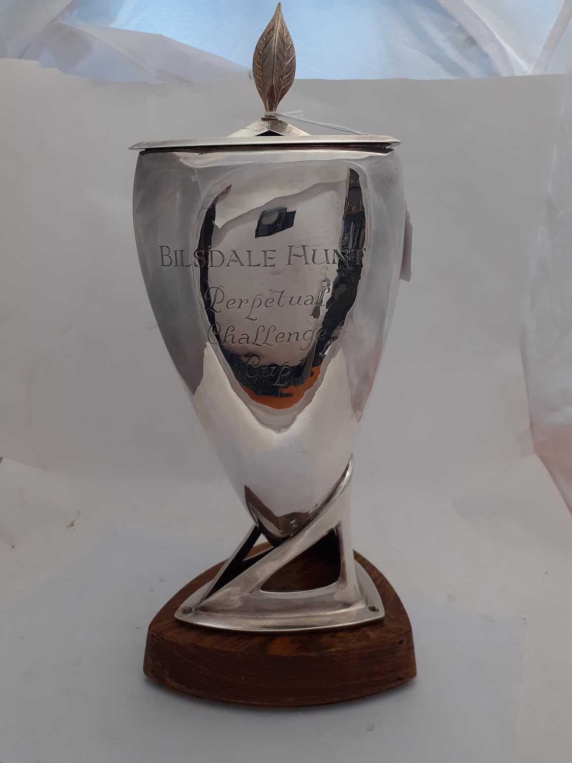 An Elizabeth II Parcel-Gilt Silver Cup and Cover, by Asprey and Co. Ltd., London, 1965, Designed by - Image 3 of 10