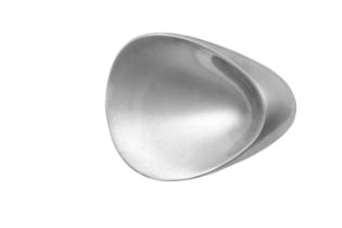 A Silver Brooch, designed by Nanna and Jorgen Ditzel for Georg Jensen modelled as a stylised oyster,