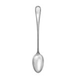 An Edward VII Silver Basting-Spoon, by John Round and Son Ltd., Sheffield, 1908