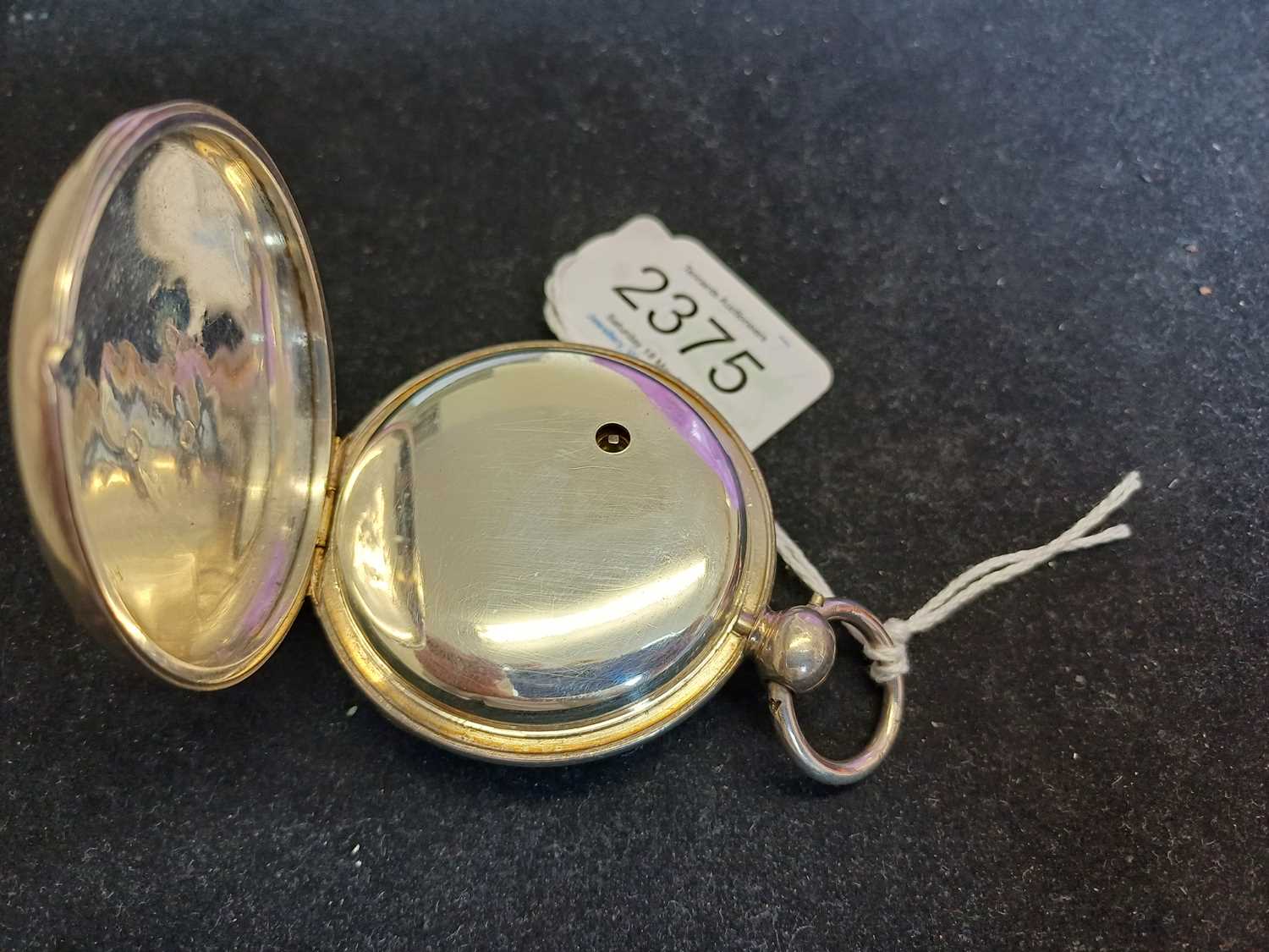 Barwise: A Silver Lever Pocket Watch, signed Barwise, London, 1818, single chain fusee lever - Image 6 of 11