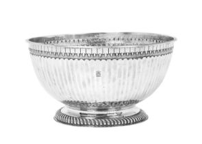 A William III Silver Punch-Bowl, by Benjamin Pyne, London, 1697