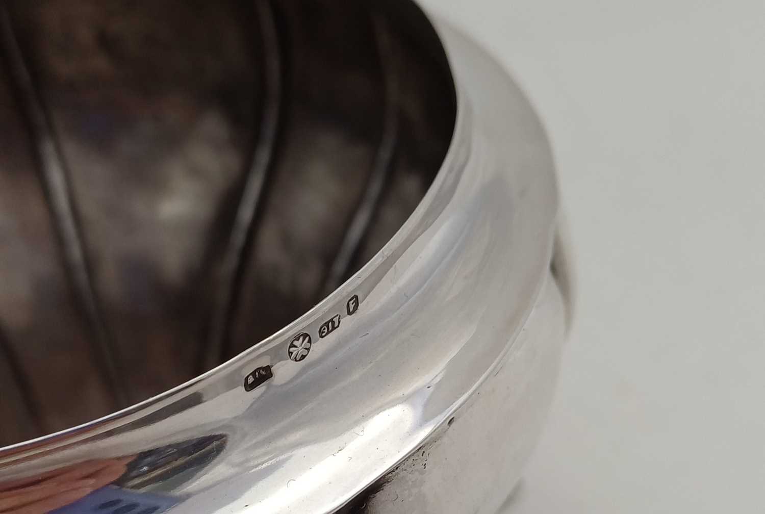A Maltese Silver Sugar-Bowl and Cover, Maker's Mark Indistinct, 20th Century - Image 7 of 7