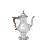 A George III Silver Coffee-Pot, by Thomas Whipham and Charles Wright, London, 1765