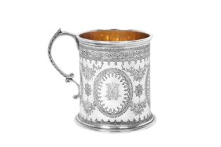 A Victorian Silver Christening-Mug, by Goldsmiths Alliance Ltd., London, 1876