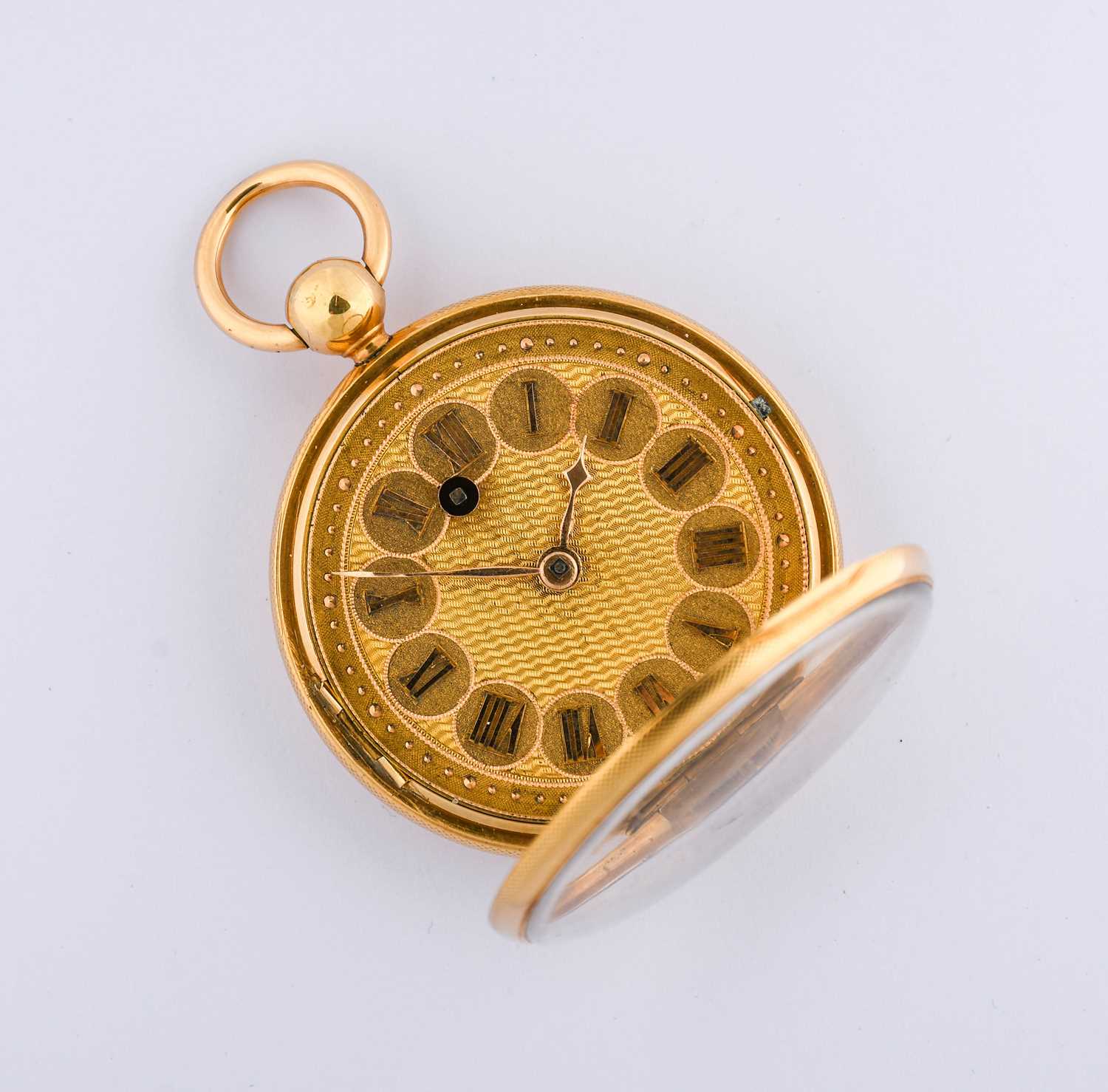 Litherland Davis & Co: An 18 Carat Gold Open Faced Pocket Watch, signed Litherland Davis & Co, - Image 2 of 2
