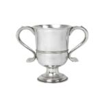 A George III Provincial Silver Two-Handled Cup, by John Langlands, Newcastle, 1771