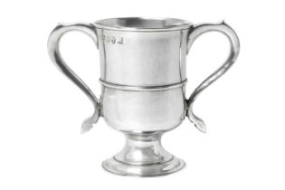 A George III Provincial Silver Two-Handled Cup, by John Langlands and John Robertson, Newcastle, 17
