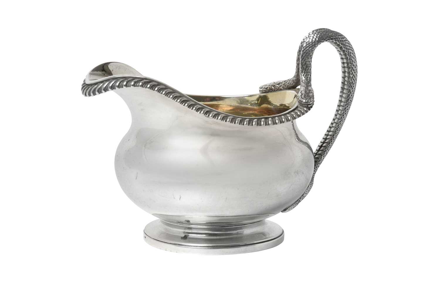 A George IV Silver Cream-Jug, by William Burwash, London, 1821