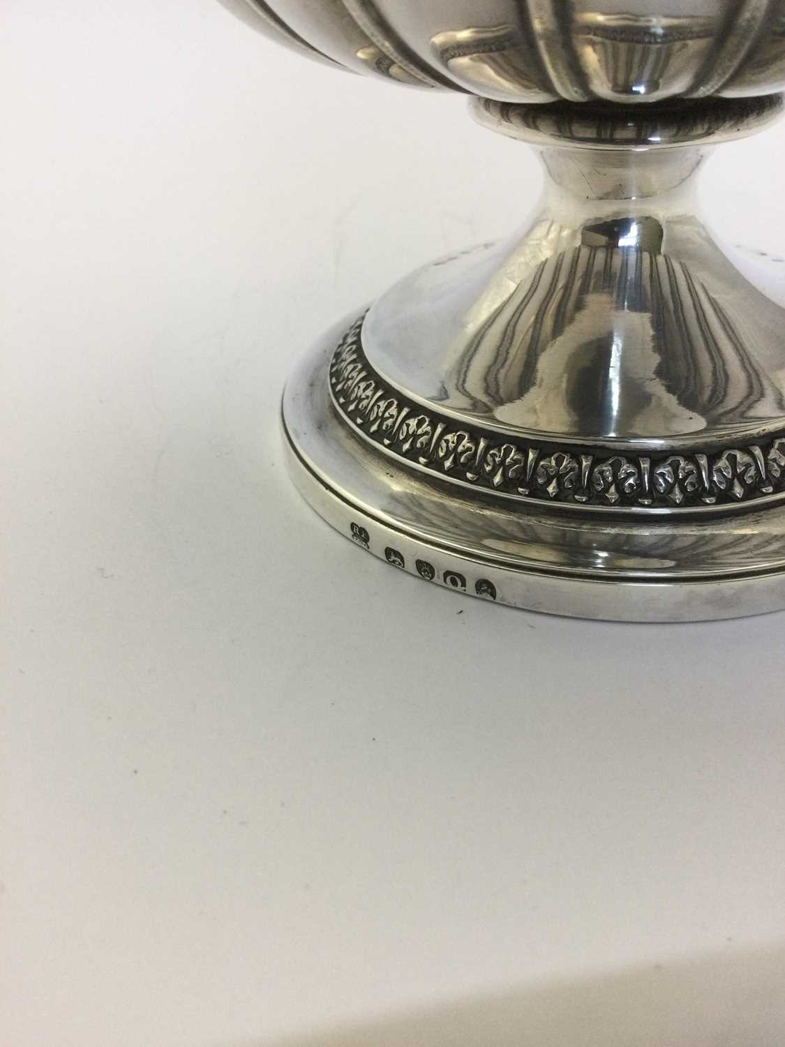 A George III Silver Goblet, by Rebecca Emes and Edward Barnard, London, 1811 - Image 7 of 8
