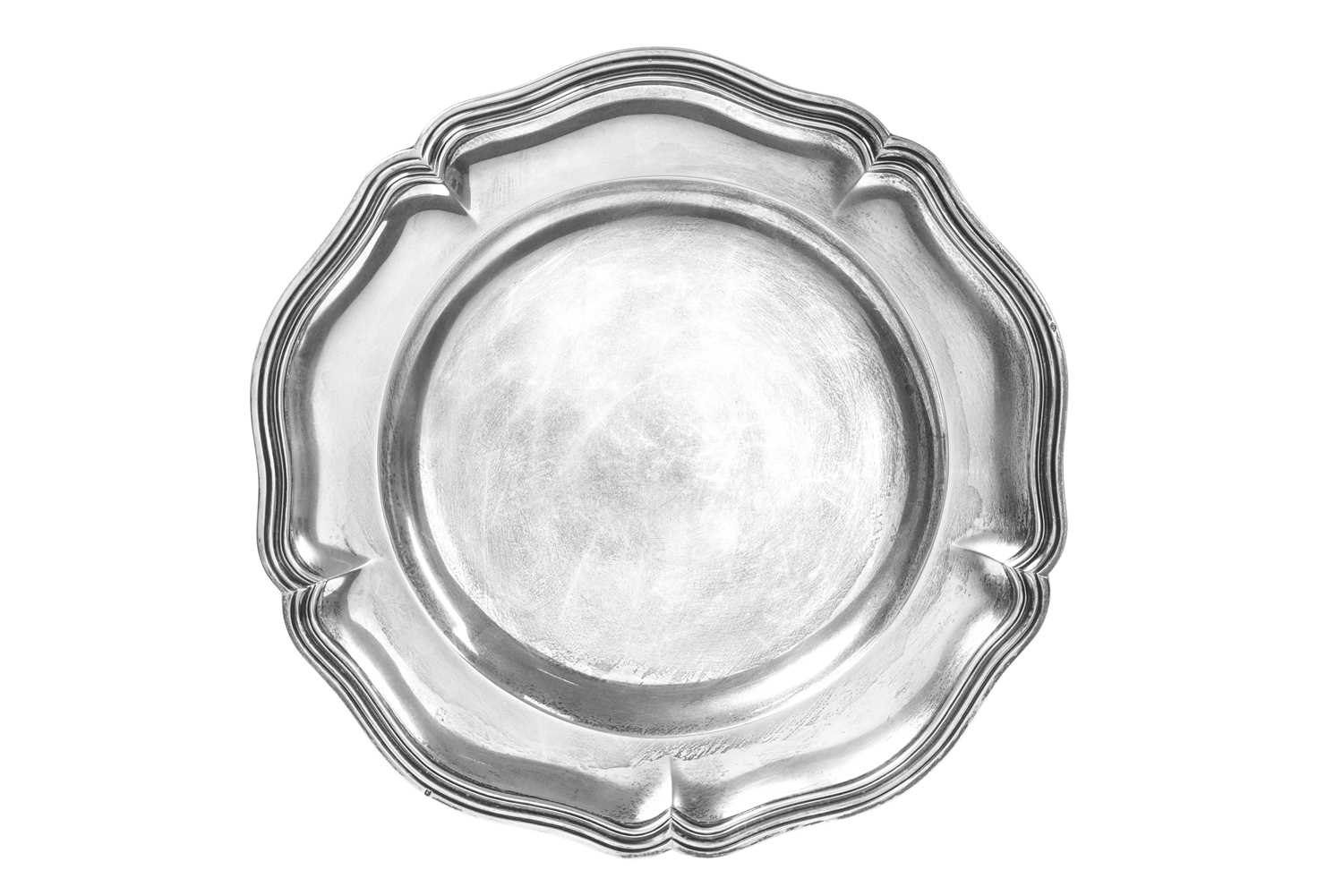 A French Silver Second-Course Dish, Maker's Mark GLJ, Early 20th Century
