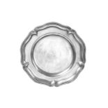 A French Silver Second-Course Dish, Maker's Mark GLJ, Early 20th Century