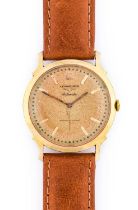 Longines: A 14 Carat Gold Automatic Wristwatch, signed Longines, ref: 2229-P, circa 1956, (calibre