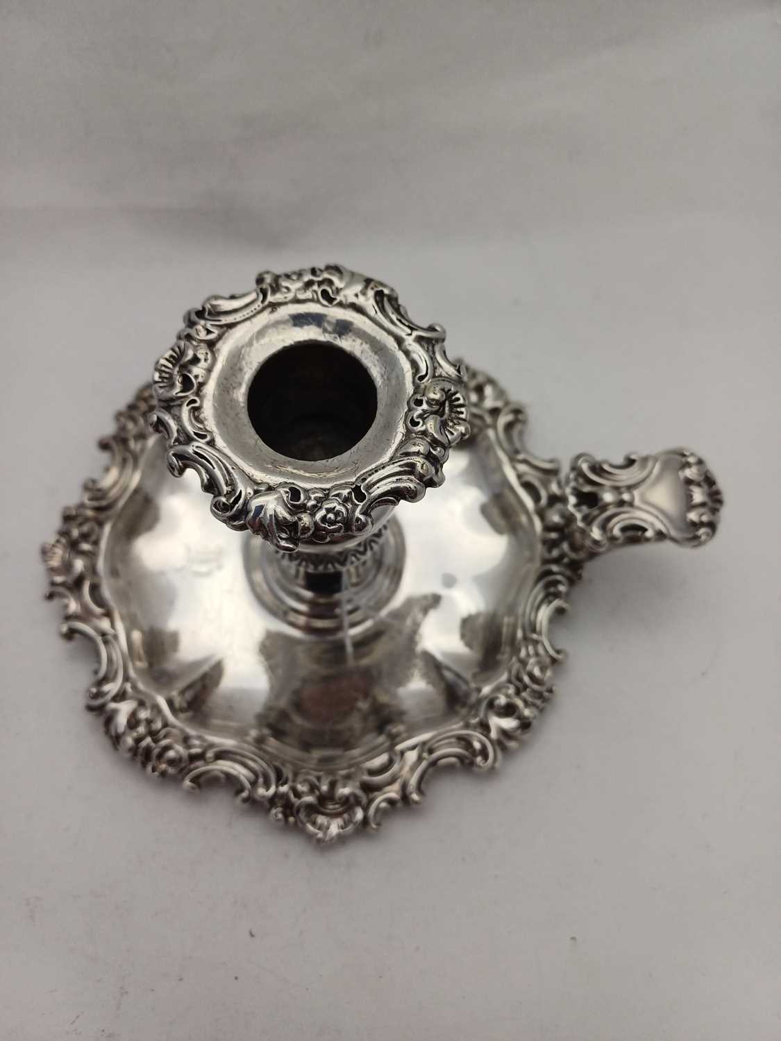 A George IV Silver Chamber-Candlestick, by S. C. Younge and Co., Sheffield, 1826 - Image 6 of 8