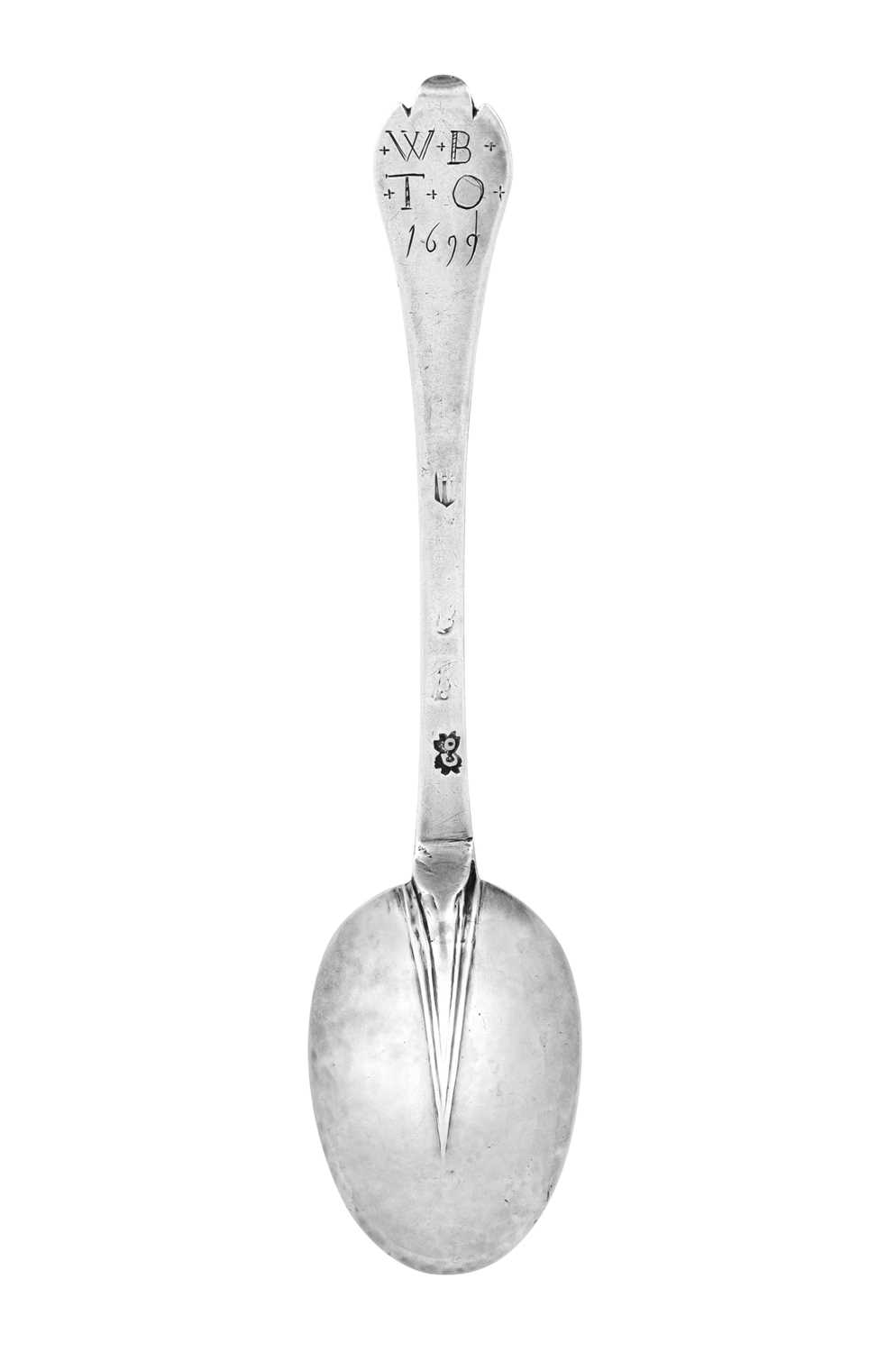 A William III Silver Trefid-Spoon, by Lawrence Coles, London, 1701