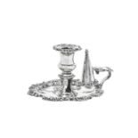 A George IV Silver Chamber-Candlestick, by S. C. Younge and Co., Sheffield, 1826