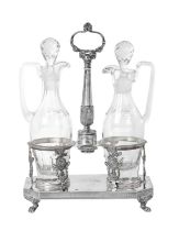 A French Silver Oil and Vinegar-Cruet, by Marc-Augustin Lebrun, Paris, 1809-1819