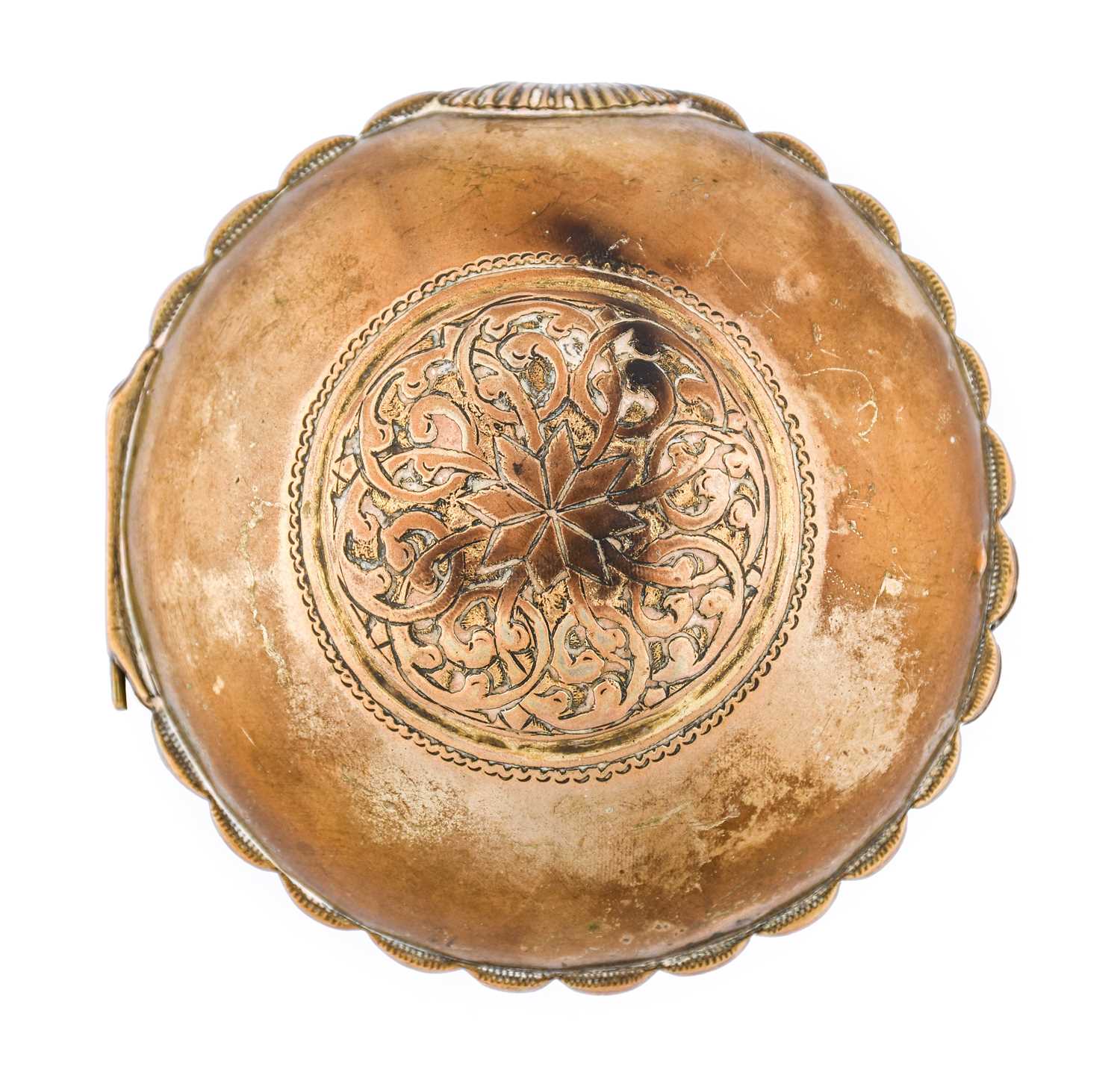 Gout: A Silver and Tortoiseshell Quadruple Cased Pocket Watch Made for the Turkish Market, signed - Image 2 of 14