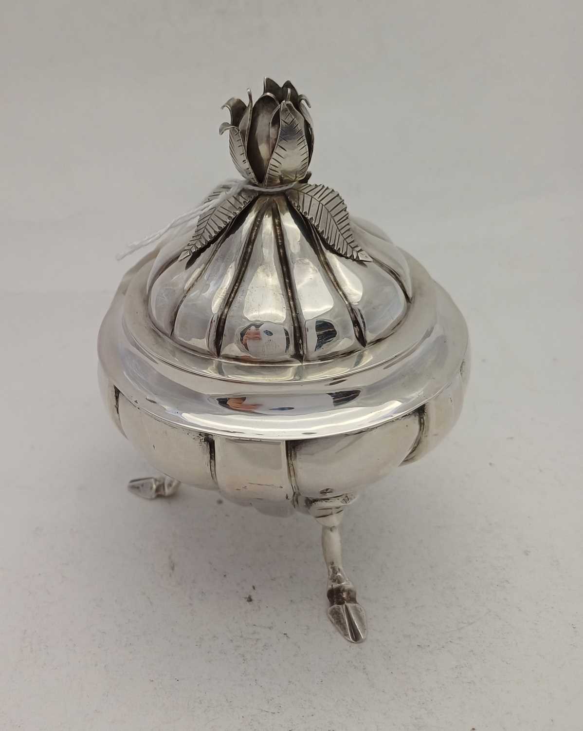 A Maltese Silver Sugar-Bowl and Cover, Maker's Mark Indistinct, 20th Century - Image 2 of 7