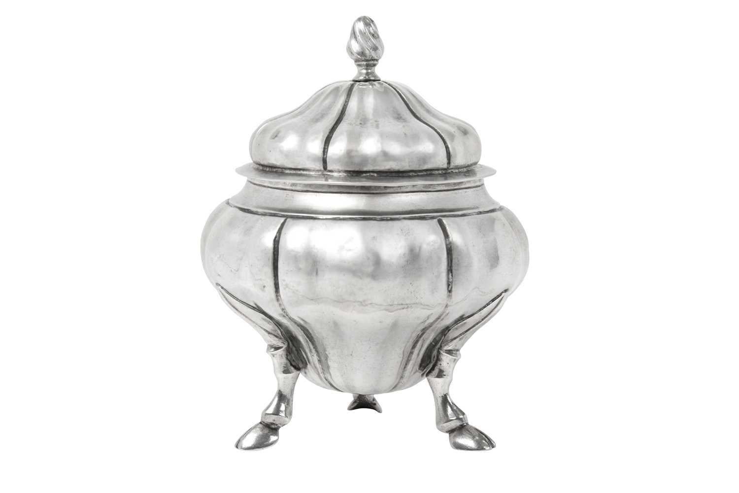 A Maltese Silver Sugar-Bowl and Cover, by Francesco Arnaud, Rohan Period, Circa 1780