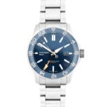 Christopher Ward: A Stainless Steel Automatic Calendar Centre Seconds Wristwatch, signed Christopher