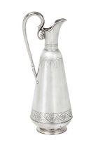 A Victorian Silver Claret-Jug, by Frederick Elkington, Birmingham, 1875