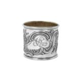 A Russian Silver Napkin-Ring, by Fabergé, With Imperial Warrant, Moscow, 1896, With Scratched Inven