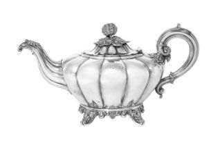 A Victorian Silver Teapot, by Edward, Edward, John and William Barnard, London, 1844