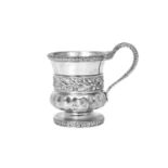 A George III Silver Christening-Mug, by Charles Fox, London, 1819