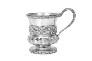 A George III Silver Christening-Mug, by Charles Fox, London, 1819