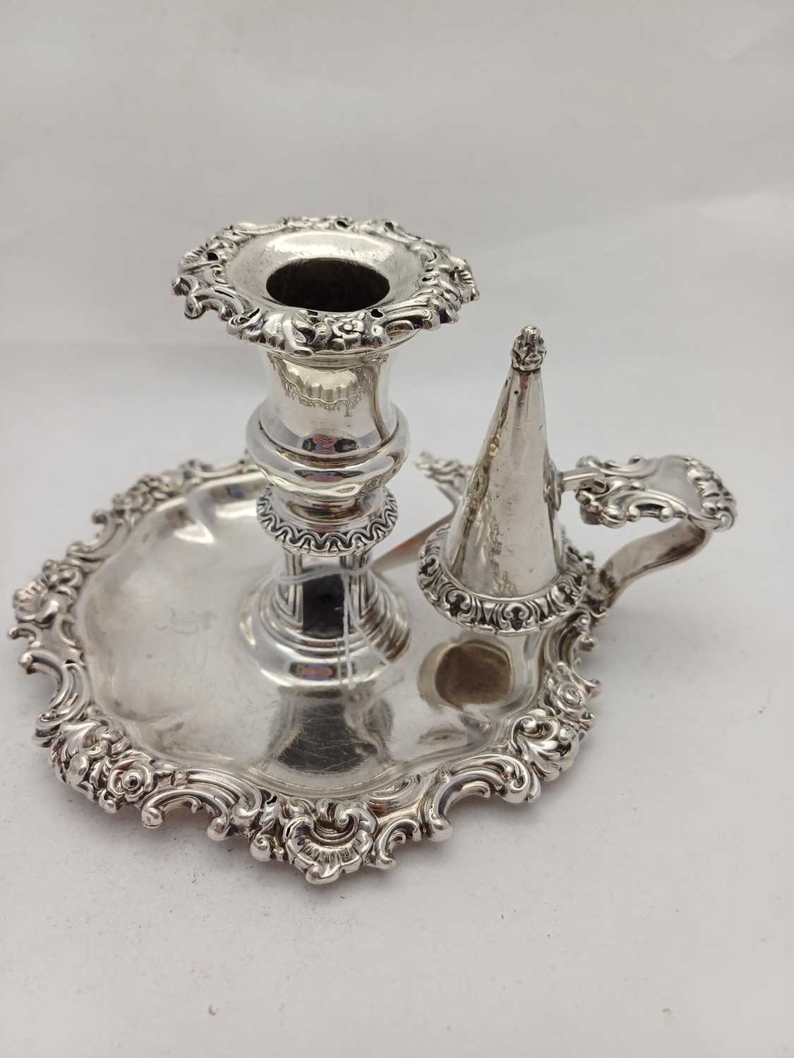 A George IV Silver Chamber-Candlestick, by S. C. Younge and Co., Sheffield, 1826 - Image 8 of 8