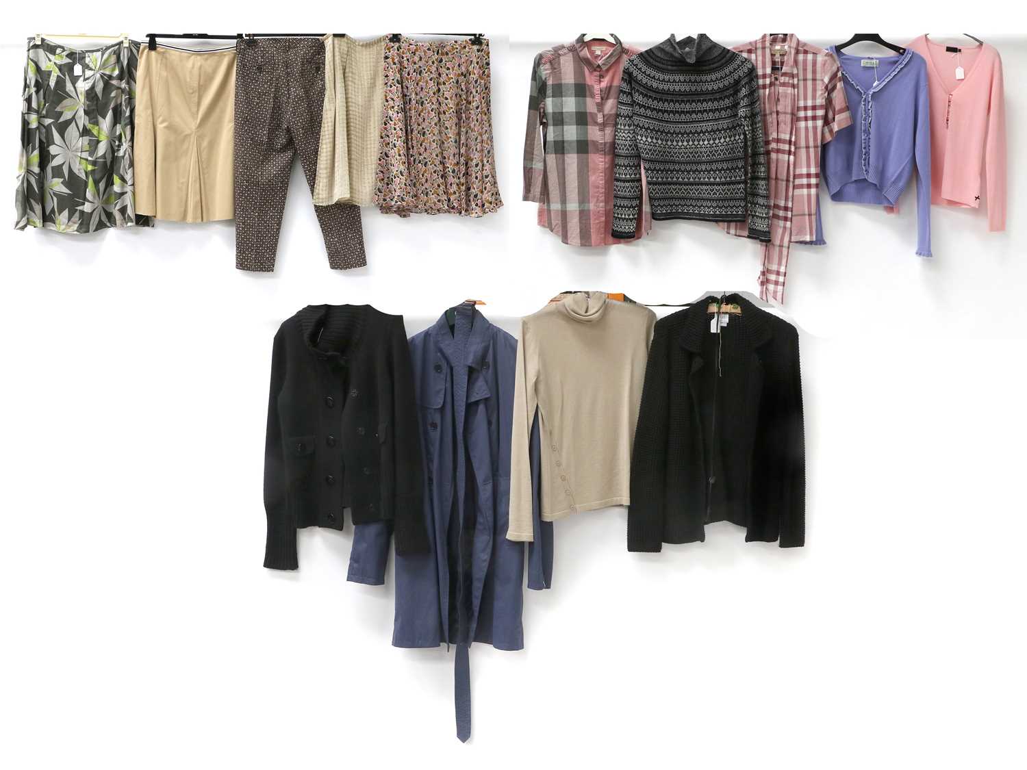 Assorted 20th/21st Century Clothing, including Jumpers, Skirts and Other Seperates, comprising