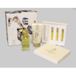 Sisley Eau Du Soir Boxed Gift Set comprising a 100ml bottle of eau de toilette and moisturising