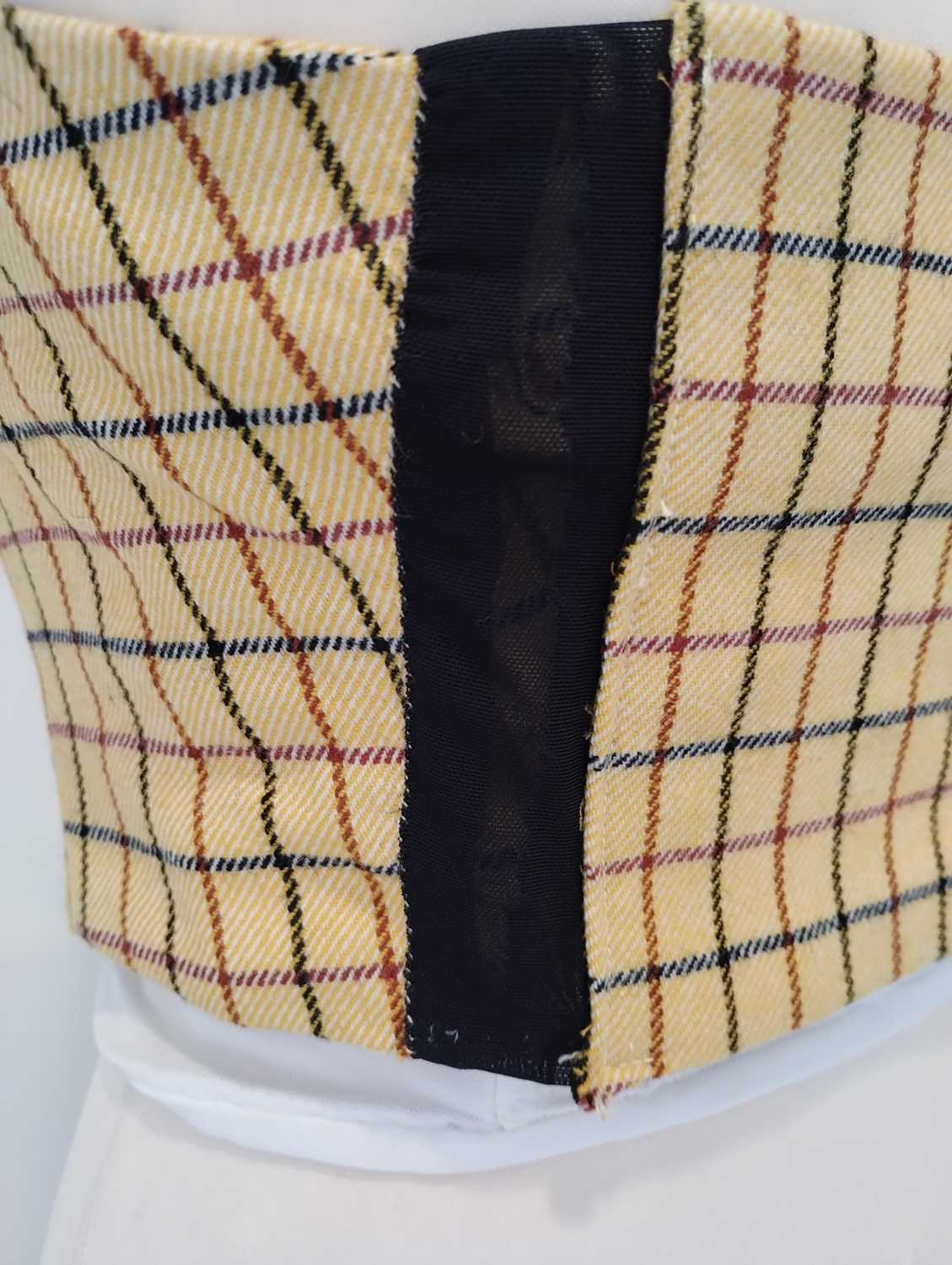 Vivienne Westwood London Harris Tweed Jacket, Vive La Cocotte Collection 1995-6, in yellow - Image 24 of 56