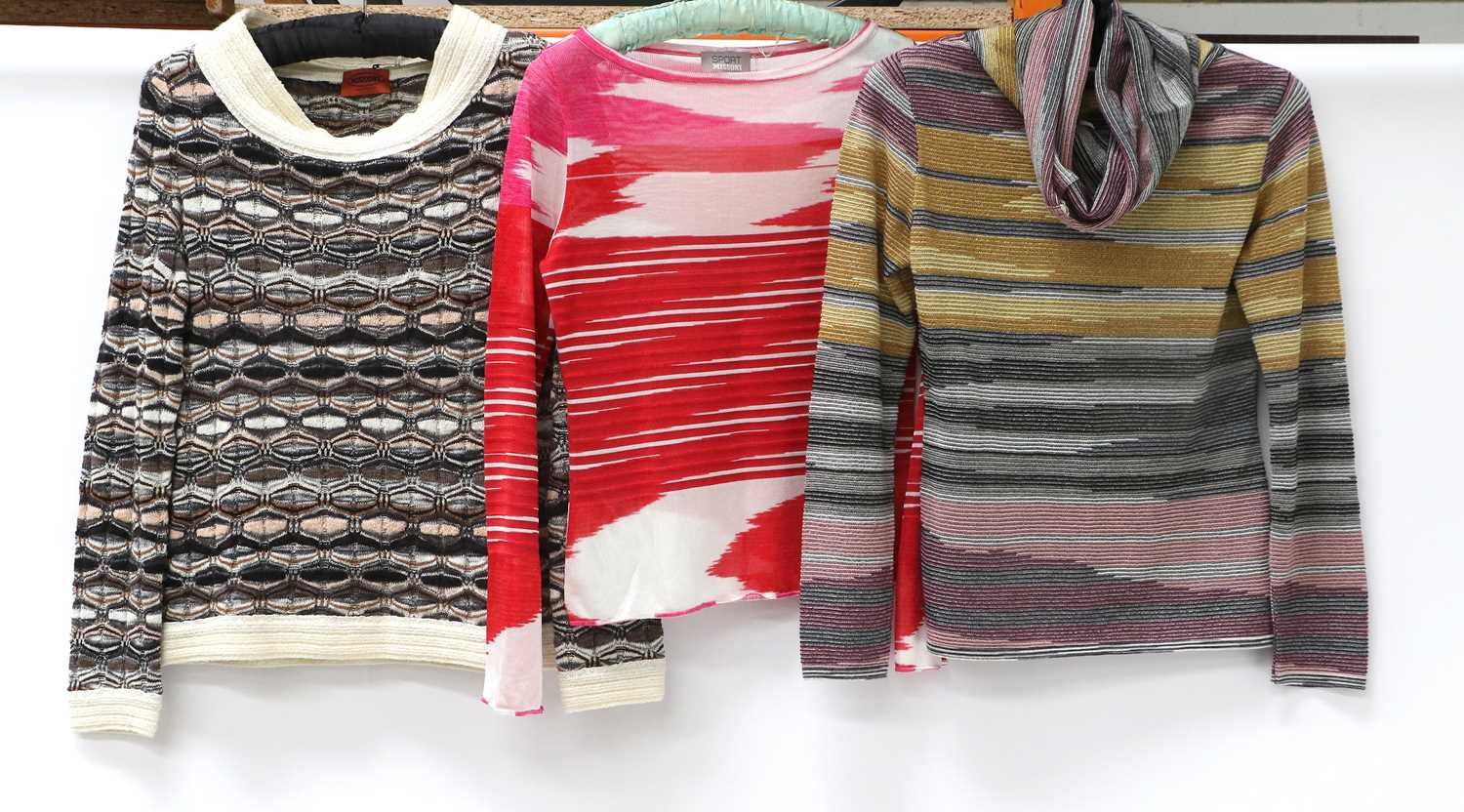 Assorted Ladies Modern Missoni Costume, comprising a Missoni Sport wool mix striped polo neck - Image 3 of 7