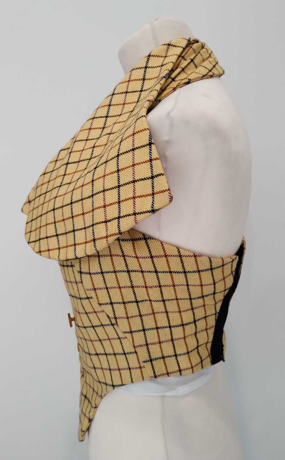 Vivienne Westwood London Harris Tweed Jacket, Vive La Cocotte Collection 1995-6, in yellow - Image 19 of 56