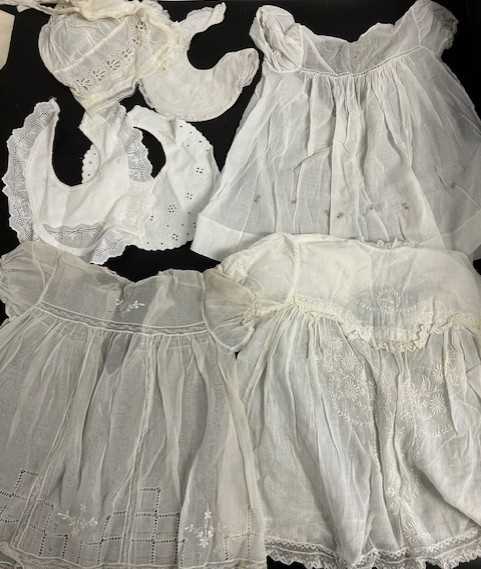 Assorted Mainly 20th Century Childrens Clothing, comprising cotton and silk dresses, boys cream silk - Image 13 of 13