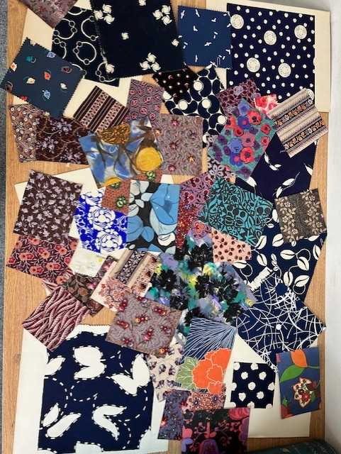 A Collection of Textile Samples and Original and Printed Textile Artwork and Designs of various - Image 7 of 18