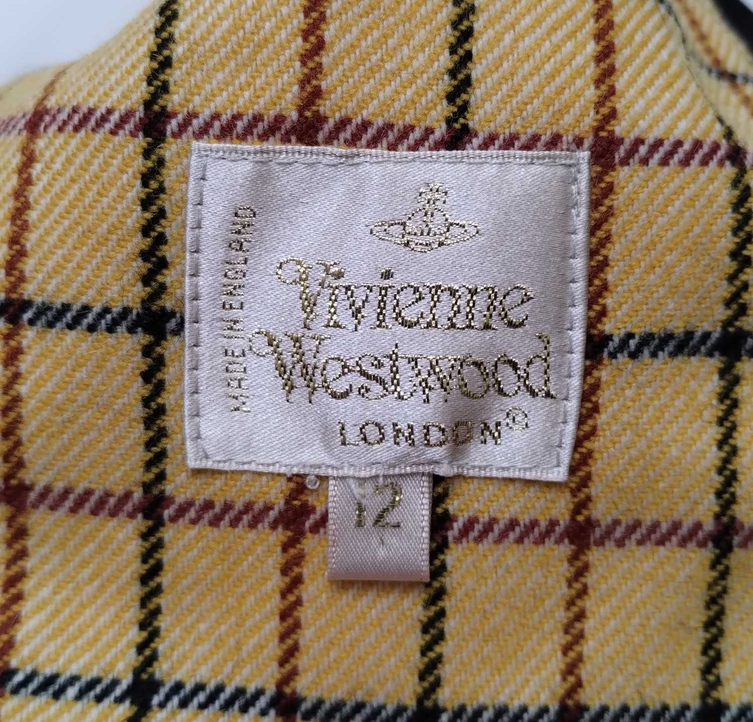 Vivienne Westwood London Harris Tweed Jacket, Vive La Cocotte Collection 1995-6, in yellow - Image 37 of 56