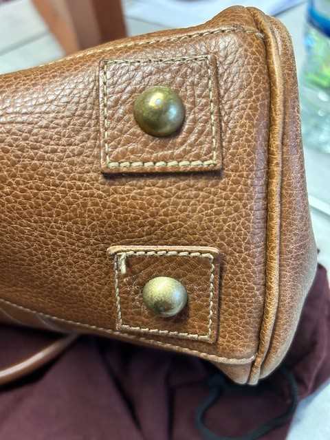 Mulberry Tan Leather Bayswater Tote Bag, with brass hardware, Mulberry 'Postmans Lock', detachable - Image 3 of 12