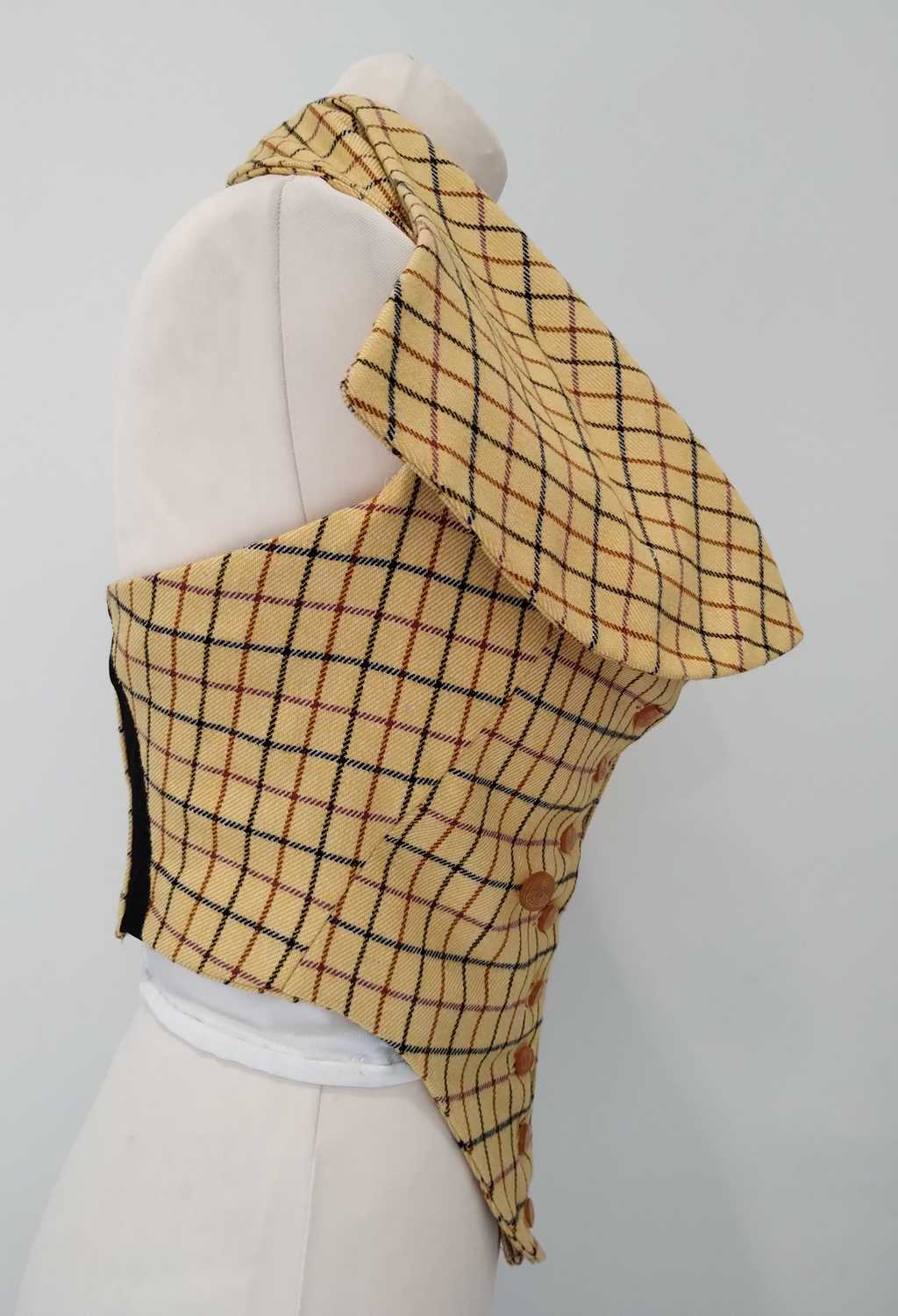 Vivienne Westwood London Harris Tweed Jacket, Vive La Cocotte Collection 1995-6, in yellow - Bild 18 aus 56