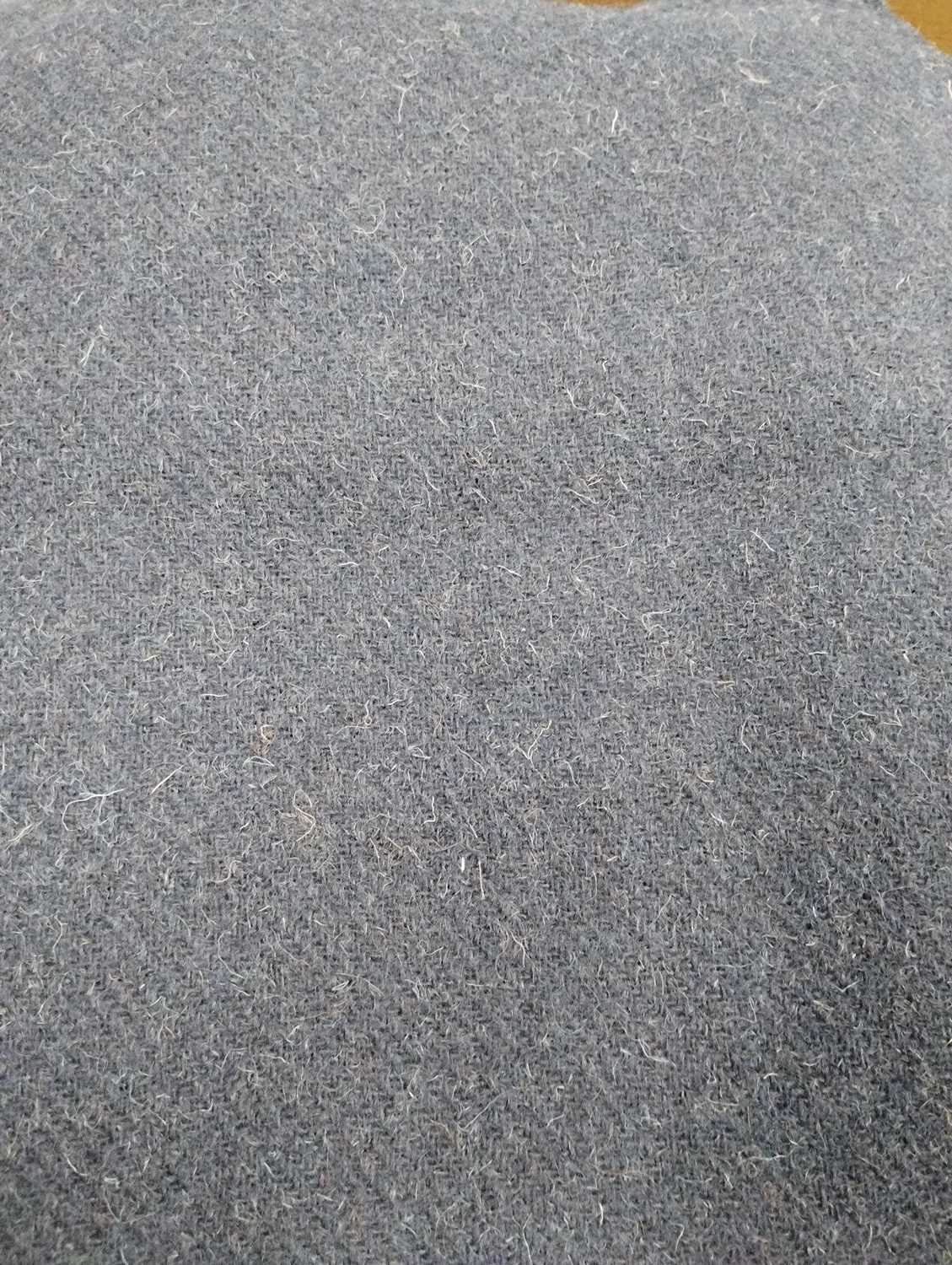 Assorted Mainly Blue Wool Fabric Lengths, comprising a length of Rhodes Fabrics Ltd, grey wool - Image 11 of 37
